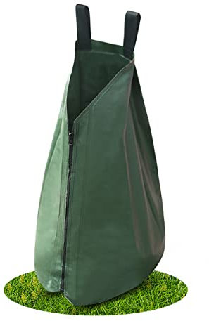 Bewässerungssäcke für Bäume 75 L, Robuster Automatischer Tropfbewässerung Wassersack Baumbewässerung Sack, Bewässerungsbeutel für Bäume, Wasserspeicher für Pflanzen, aus PVC Material, UV-beständig