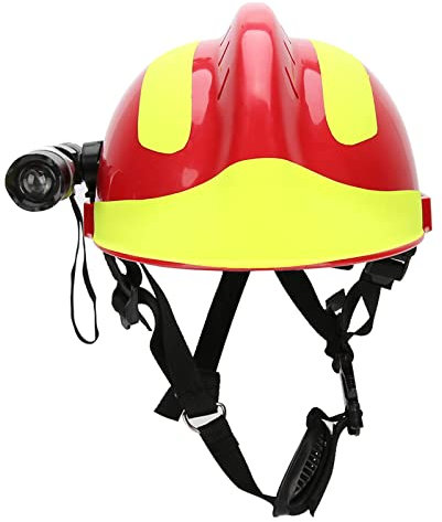 Casco di sicurezza di salvataggio Casco antincendio Fari e occhiali chiusi Piede da corsa all'aperto Attrezzatura da campeggio Sicurezza Casco protettivo Blocco ad alta temperatura