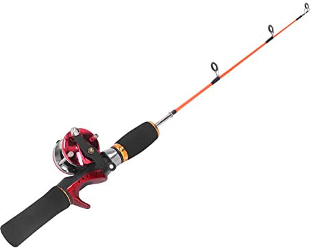 Winter-Eisangeln, Rolle mit Schnur, Eisangelrute, Rutenspitzen, Haken, Schaufel, Kombinationsausrüstung für den Außenbereich