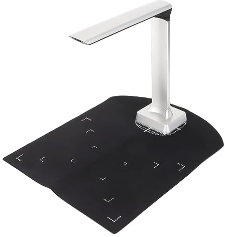 Y3 Vikbar Dokumentskanner, 12 MP skrivbordsdokument- och Kvittoskanner, Ocr-textigenkänning, Bärbar USB-dokumentkamera för PDF, för WORD, för Excel, för TXT