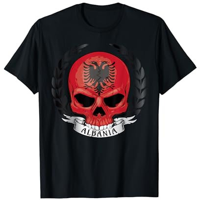 Maillot Albanie foot Drapeau Albanie Cadeau Albania T-Shirt