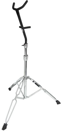 Saxophonzubehör Vertikaler Saxophonständer Eisen-Saxophonständer Galvanisiertes Saxophon Vertikaler Ausstellungsständer Alt-Tenor-Saxophon