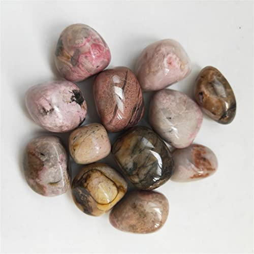 BIANMTSW Cristal Naturel Rose Naturelle Pierre Cristal Quartz Rose cassé Petite Pierre de Gravier Transparent Aquarium Pot de Fleur Jardin Maison Ornement Collections de la Maison (Size : 500g)