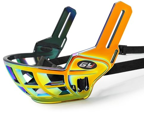 GY Hockey Lower Face Shield Cage Adult Ice Hockey Half Cage Protects Lips & Teeth/Lightweight & Breathable – Includes Chin Cup Fits Most Helmets