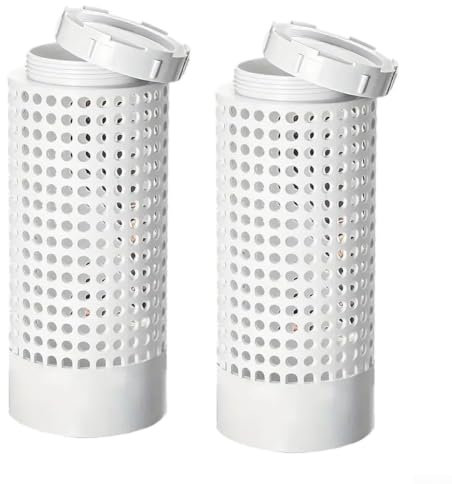 NbgrvB PVC Insect Composting Bin for Garden, 12.66-Inch Space-Saving Composter Tube with Secure Lid & Waterproof Ventilation, Educational Worm Farm for Kids & Beginners(2pcs)