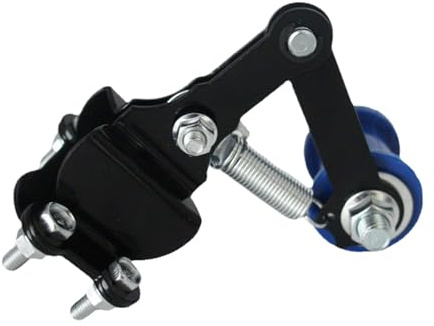 Penlimly Tendeur de Chaîne pour Moto - Guide À Rouleau pour Tension De Chaîne | Guide Galet avec Système de Tension pour VTT Dirt Bike et Quad