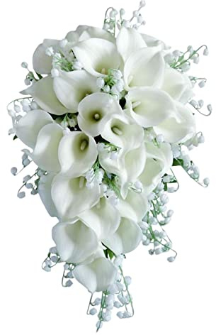 Romantico matrimonio sposa bouquet calla bouquet per cerimonia San Valentino tipo 5
