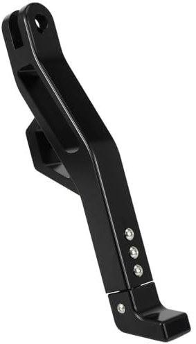 Cavalletto Laterale Accessori Per Motociclette Cavalletto Laterale Regolabile Supporto Laterale Cavalletto Per Surron Per Sur Per Run Per Ultra Per Bee(BLACK)