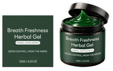 Friskhetsgel – Klorofyll & Persilja för daglig komfort, 120g | Mynta och örtblandning. Stöder inre fräschör och daglig komfort. Lätt att ta gel. Ingen blandning behövs