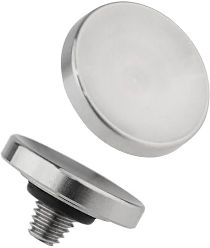 Haoge SRB-YS Bouton de déclenchement en métal pour Fujifilm XE5/X-E4/X-E2S/XT5/GFX100RF/X-T3 XT30 X-T50 X-T20 X-Pro2 xpro3 X100T X100S X100F x100v X100VI et Leica D LUX 8 Q3 4 3 M10. M11 concave