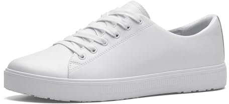 Shoes for Crews Zapatos Profesionales Old School Low Rider IV – Zapatos de Trabajo con Suela Antideslizante, Resistentes al Agua y Ligeros como una Pluma – para Hombres y Mujeres