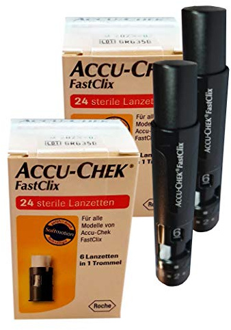 2 x Stechhilfe + Fastclix Lanzetten