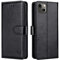 FMPCUON - Carcasa para iPhone 13 Mini, Carcasa con Tapa para iPhone 13 Mini, Funda de Piel sintética con Tapa Protectora magnética para Apple iPhone 13 Mini, Color Negro
