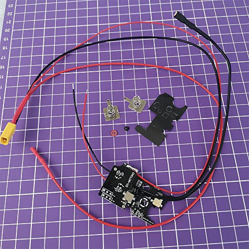 Cocostor Electronic Digital Trigger MOSFET Unit Active Braking Overheat Protection For AIRSOFT /Gel Ball Gearbox V2