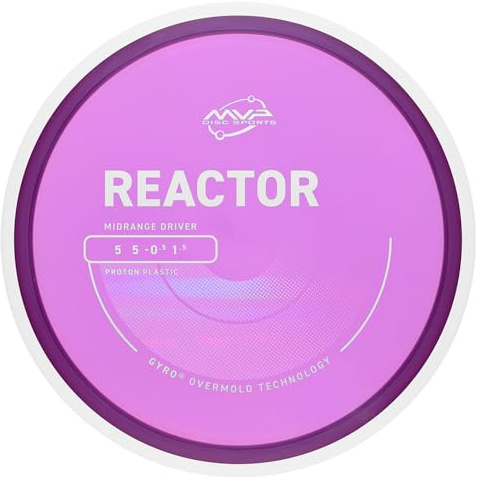 MVP Disc Sports Proton Reactor Disc Golf Midrange (175-180g / Colors May Vary)