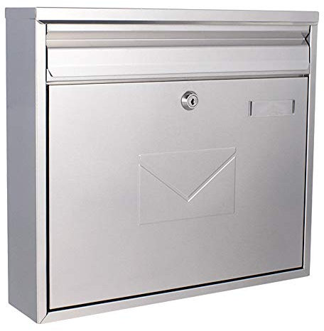 profirst Mail PM 460 Boîte aux lettres Argent en tôle d'acier zinguée