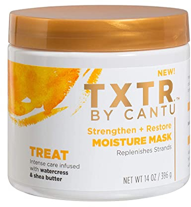 CANTU - TXTR Strengthen + Restore - Feuchtigkeitsmaske für Haare - Stärkt und Pflegt - Hergestellt in USA - 396 gr