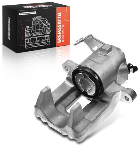 Frankberg Pinza de Freno Trasero Izquierdo Compatible con A3 1999-2003 Leon 1999-2006 Fabia 1999-2009 Golf 1999-2005 Polo 2001-2021 Sustituir# 1J0615423D