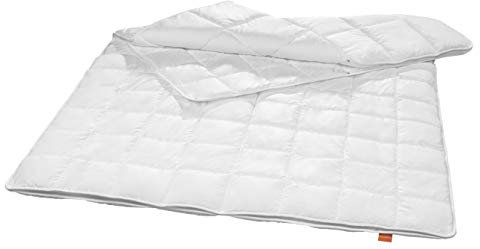 sleepling Anti Milben 4 Jahreszeiten Bettdecke 135x200 cm, antibakterielle Decke, Vierjahreszeiten Steppdecke für Allergiker 135 x 200, Made in EU, Oeko-Tex 100, Waschbar 60 Grad