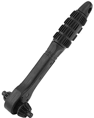 Candeon Ratchet Handle Chuck Key - 2-in-1 Drill Chuck Ratchet Spanner Drill Chuck Key Wrench Dual-Use Ratchet Spanner 12.7mm 17.5mm for Power Tools for Electric Drills Power Tools