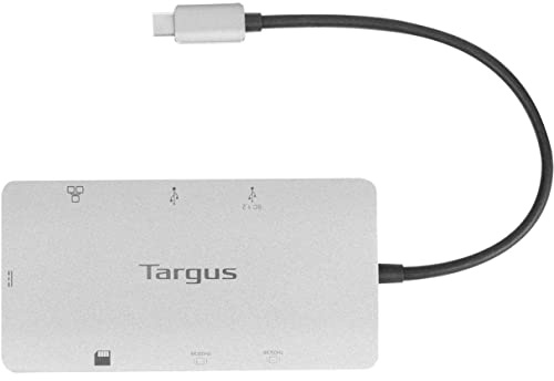 Targus USB-C Dual HDMI 4K Docking Station with 100W PD Pass-Thru - Expand Your HDMI, USB, and Ethernet Connections On-The-Go (DOCK423TT)