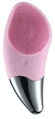 Spazzola In Silicone Per La Pulizia Del Viso, Mini Spazzola Elettrica Per La Pulizia Del Viso, Pori Profondi Pulizia Della Pelle Massaggiatore Viso, Per Tutti Pulizia Profonda Della Pelle (Pink)