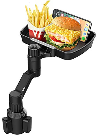 Getränkehalter Expander Auto, Wohnmobil, Sattelzugmaschine Und Van, Um 360 Grad Drehbare, Verstellbare 6,3-Zoll Oberflächen Autoablage, Auto Getränkehalter Ablage Gilt Automodelle (Color : 2)