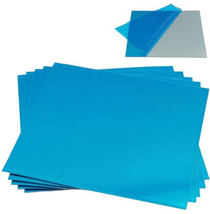 ZDLSDL Lamiera di Zinco, 0,5 mm, 99,99% Zn, per Zincatura, Piastra Elettrodo Ad Alta Purezza (5 Pezzi, 160 x 160 mm)