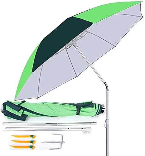 SPAboy Ombrellone da giardino Ombrellone da patio Ombrellone da spiaggia per campeggio da pesca Ombrello pieghevole Protezione anti-UV Impermeabile