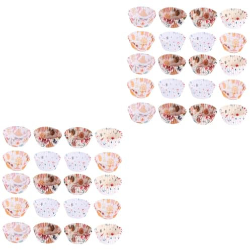 TOPBATHY 1200 Piezas Bombones Chocolatinas Molde Bizcocho Magdalenas Marcos Papel Encerado Galleta