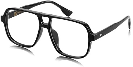 FEISEDY Retro 70er Jahre Blaulichtfilter Brille Damen Herren B4167