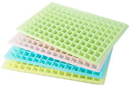 Amosfun Moldes Para Barras Whisky Cócteles Bebidas Moldes Pequeños Bandejas Para Hielo Material Apto Para Alimentos Color Aleatorio