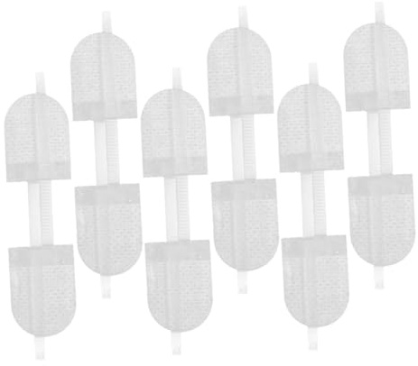 Ipetboom 6 Piezas Parche De Sutura Rápida Vendajes Cierre De Cremallera Cierres En Forma De Ala Para Heridas Cuidado De Heridas Para Kit De Emergencia