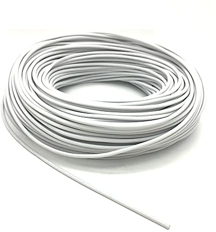 Infrared Carbon Underfloor Heating Cable - 10-100m Warm Floor Heating Wire, 24K 17ohm/m, Efficient Heating Solution 1pc(4MM*50 M)