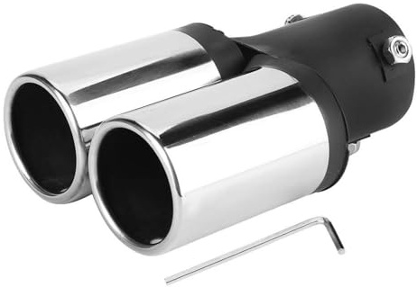 TVVXIO Auto Auspuff Endrohr, für BMW 3 Series Sedan E21 E30 E36 E46 E90 F30 G20 G28 Edelstahl Auspuff Endrohr, Auspuffblende Auspuff, Auto Schalldämpfer Endrohr,A