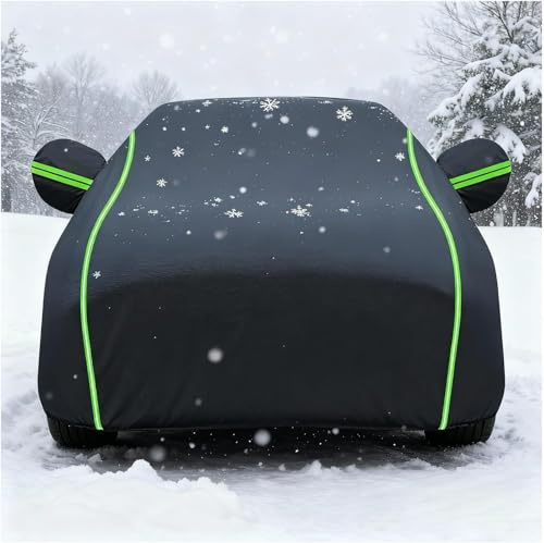 Autoabdeckung Outdoor für VW Passat Kombi, Abdeckplane Auto Wasserdicht,Sonnenschutz,Schneeschutz,Staubschutz,Kratzschutz,mit Reißverschlusstür ml20
