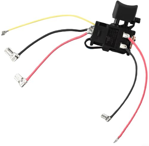 FACAIIO Drill Trigger Switch for Makita 38887-6 HP457D DF457DWE DF457 HP347D DF347D HP457 DF347DWE 16A 7.2V-24V