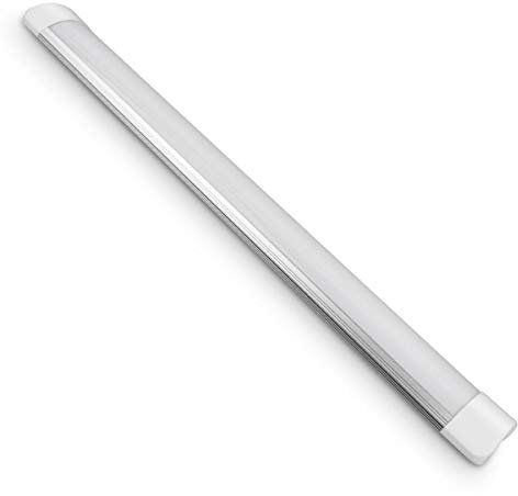 LED Lichtleiste Wannenleuchte 60cm Neutralweiss 16W 1.400lm 4000K IP20 schmale LED Leiste für den Innenbereich 26mm Höhe