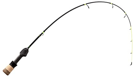 13 FISHING - Tickle Stick - Ice Fishing Rod - Gen 3-23 UL (Ultra Light) - 1/64-1/16oz - PC2 Flat-Tip Blank - TS3-23UL