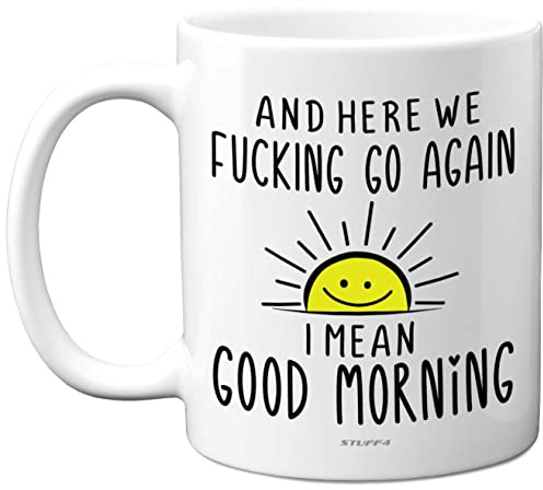 Stuff4 Funny Novelty, 11oz Ceramic Dishwasher Safe Premium Mugs, Silly