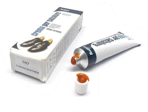 DELFIERO Crema Reflex Cromatina Super Lucido Colore Cuoio per Scarpe