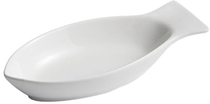 Kreativer Fischteller Aus Keramik, Fischteller, Haushaltsgeschirr, Serviceteller, Familienessen, Geburtstag, Täglicher Gebrauch, Mikrowellen- Und Spülmaschinenfest(Size:27.5*12.5*7CM,Color:Weiß)