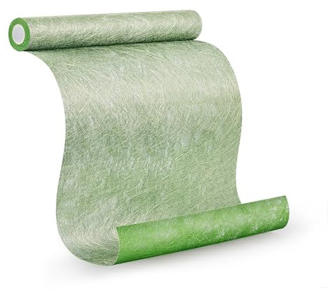 HEETA Tischläufer Grün, Sizoweb Tischband Modern Zuschneidbar für Tischdekoration Partydeko für Geburtstag, Hochzeit, Festliche Dekoration, 30cmx5m