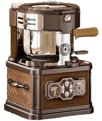 WOTZOV Smart Coffee Roaster, Household Coffee Bean Roasting Machine, Eight-stage Baking, Controllable Temperature, For Cafe Shop/Home Use, Camping, Coffee Maker