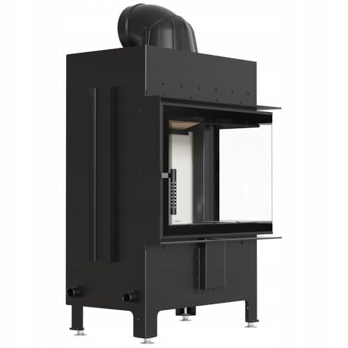 KRATKI Kamin aus Stahl 12 kW Lucy Rechts fi 200 Kamineinsatz BImSchV Stufe 2 EEK A