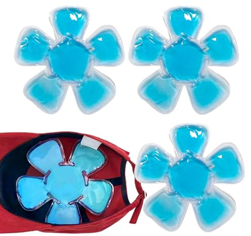 Compresse Froide Tête | Pack De Glace Rafraîchissant Pour Casque | Compresse Froide Pour Chantiers, Voyage, Sport, Randonnée, Cyclisme Et Été