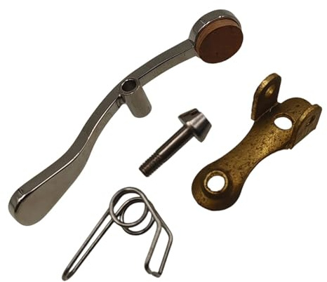 MotiveTech Trompeten Reparatur Kit mit Korkpads Ventilfedern Kolbenführungen Wasserklappen Korkdichtungen Metallteile für Die Instandhaltung für Musiklehrer Und