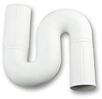 Plastisan - Sifon flexible cerrado 40x40 blanco