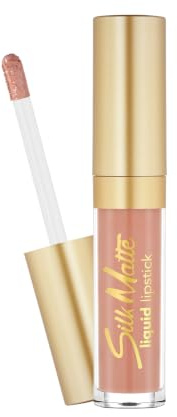 Flormar Silk Matte Flytande Läppstift, Mycket Pigmenterad Långvarig Matt Läppfärg med Cupuaçu & Baobab Olja, Nyans 001 Undressed