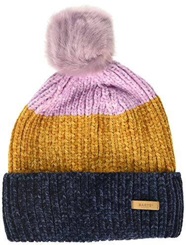 Barts Damen Starflower Beanie Baskenmütze, Blau (Navy 0003), One Size (Herstellergröße: Uni)